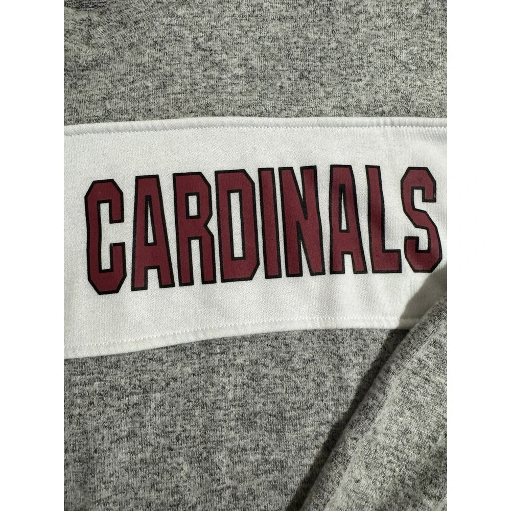 Arizona Cardinals NFL Team Apparel Women's XXL Soft Cozy Lounge Sweatshirt Heath